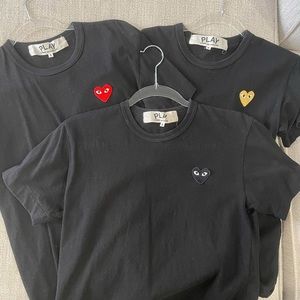 3 Comme Des Garçon T-shirts